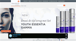 Desktop Screenshot of environ-nederland.com